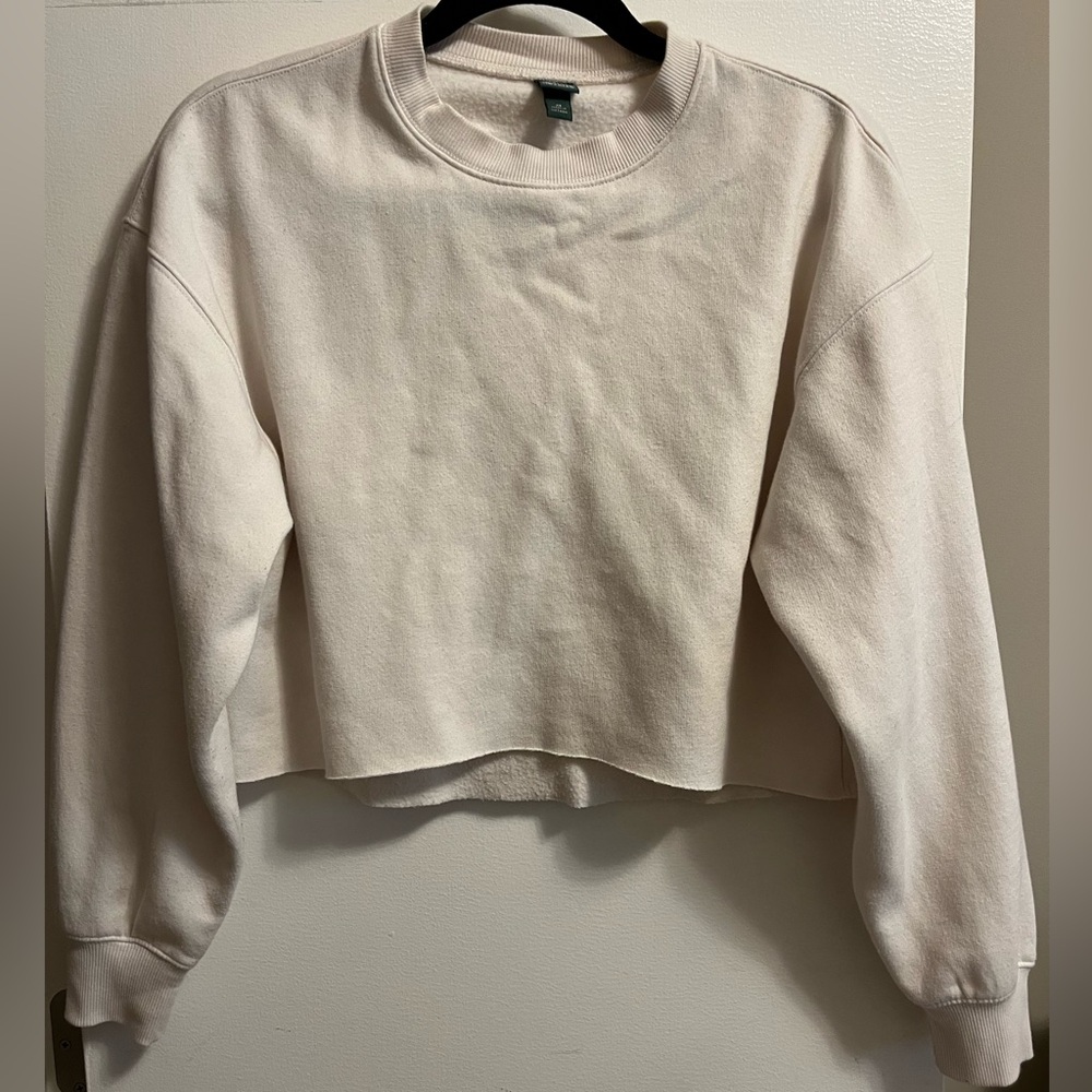 Target cropped crew neck